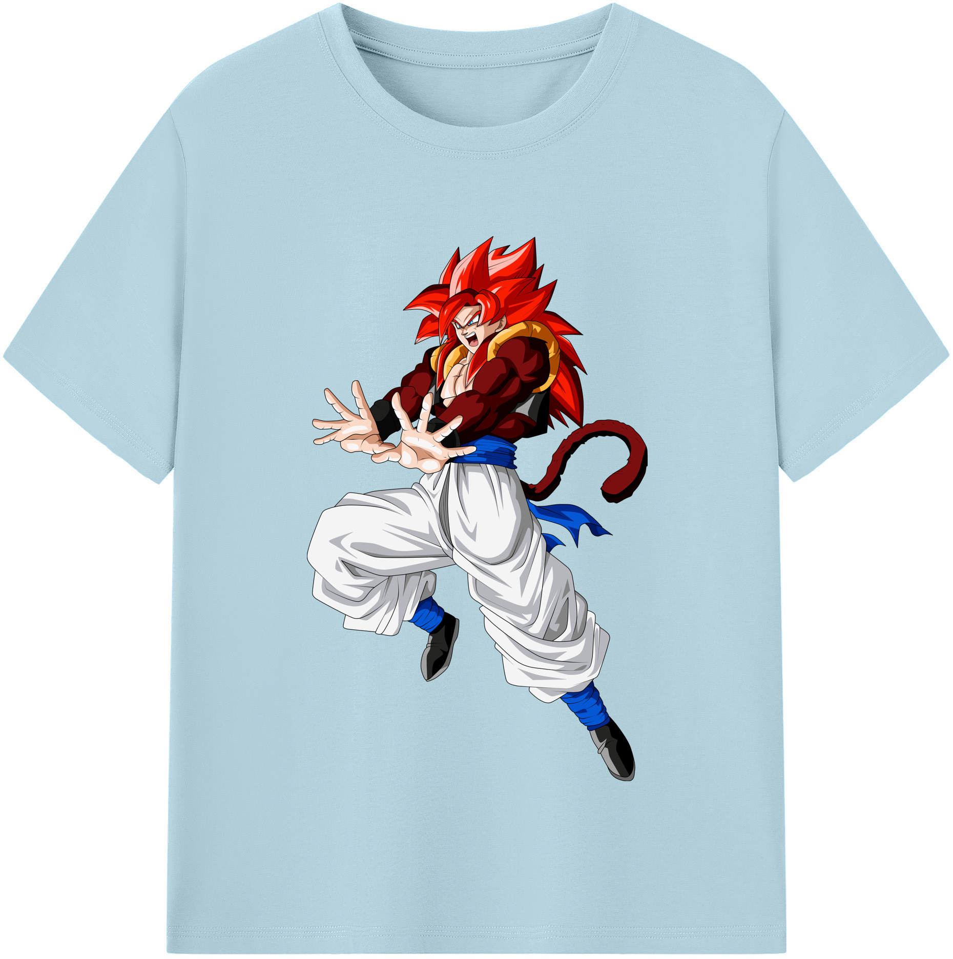 （画像用） ドラゴンボール 孫悟空（そん ごくう）Son Goku カカロット DRAGON BALL Kakarotto 綿100％半袖Tシャツ（フロントプリント）